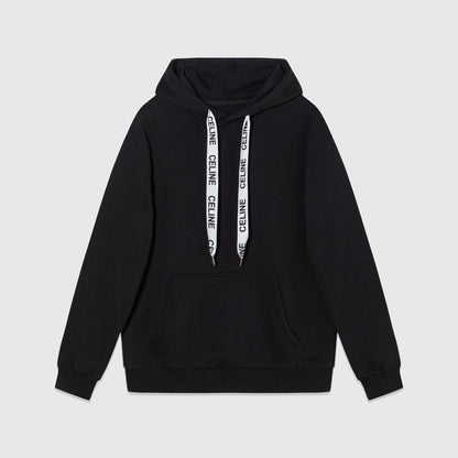 Loose Hooded Sweatshirt