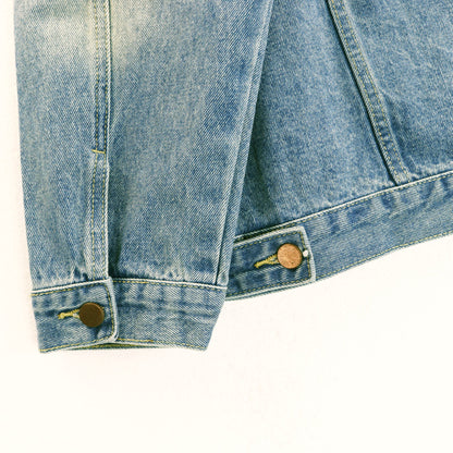 Logo Patch Denim Jacket