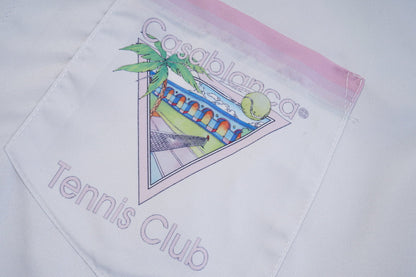 Tennis Club Silk Shirt