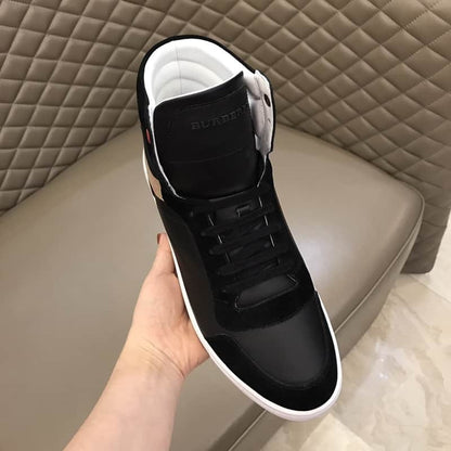 House Check Hi Top Sneakers