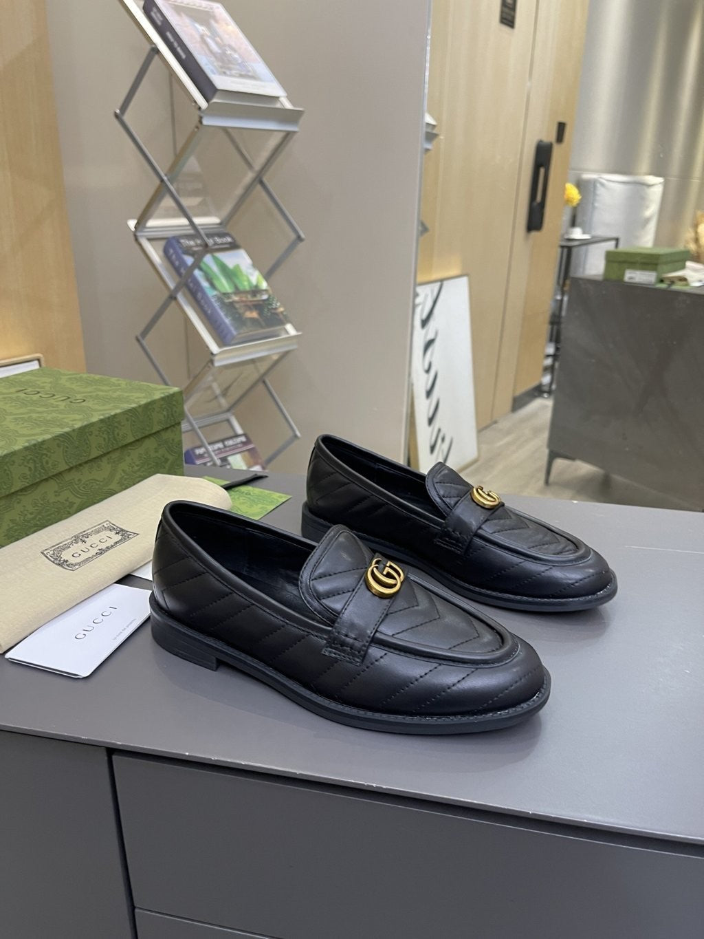 Marmont Double G Loafer (Women's)