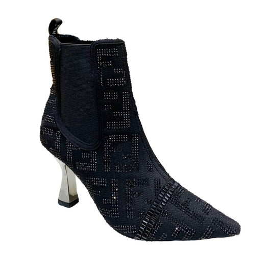 Crystal-Embellished Logo Colibrì Ankle Boots (Women’s)