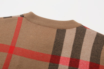 Vintage Check Sweater