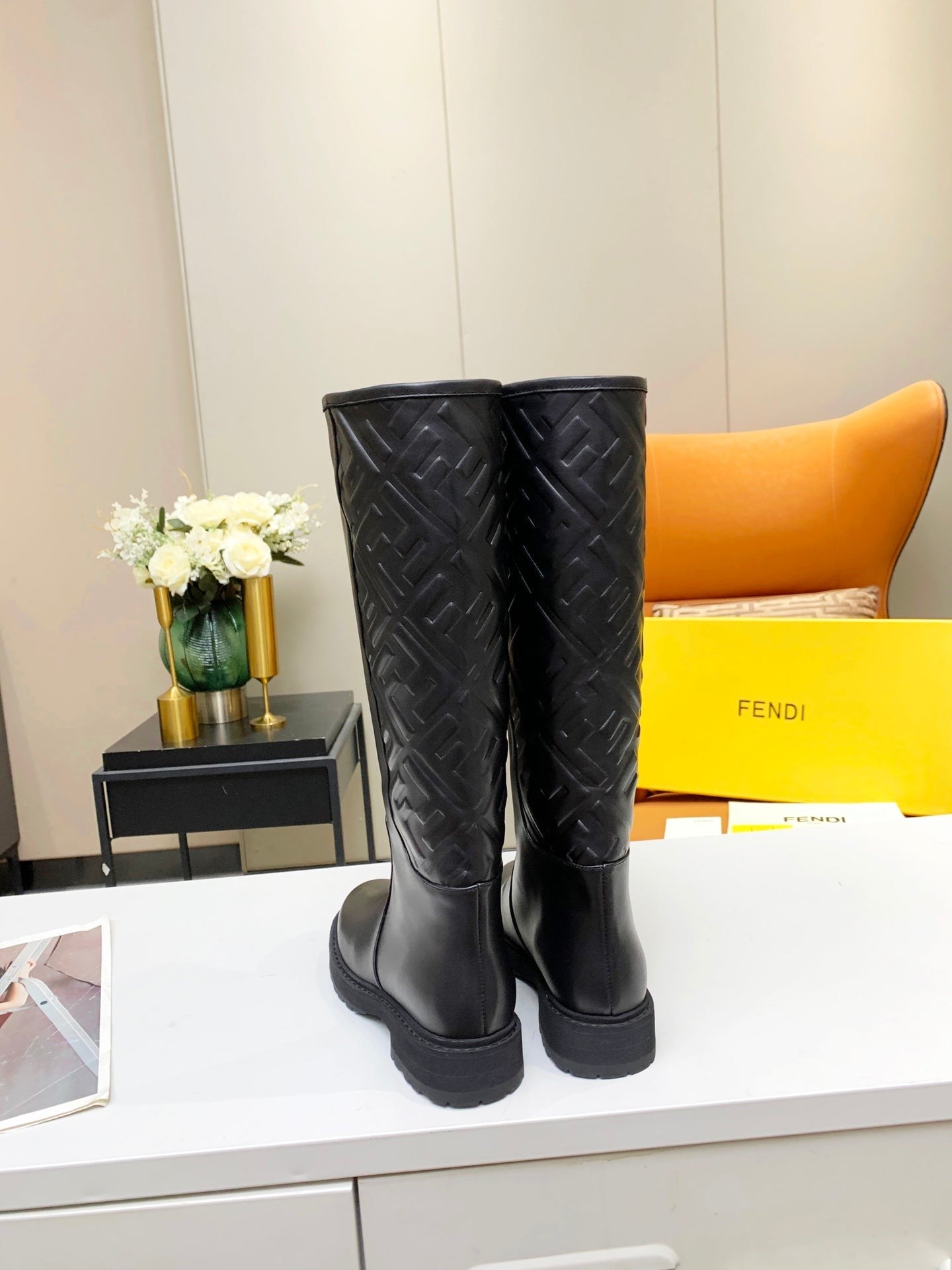 FF Embossed Boots (Women’s)