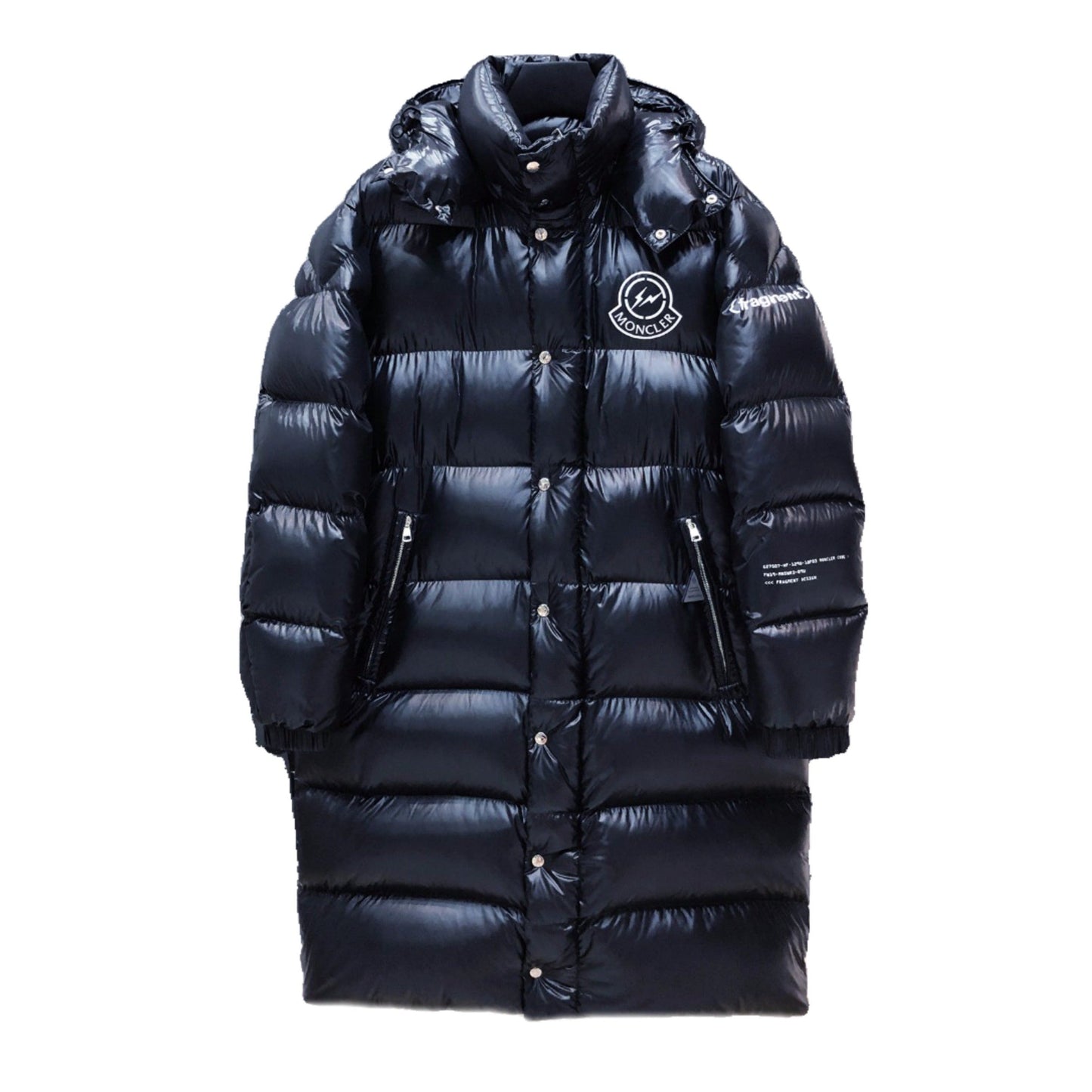 Fragment Long Down Jacket