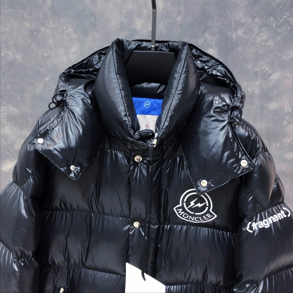 Fragment Long Down Jacket