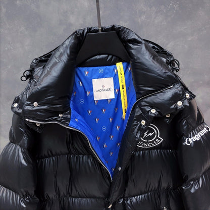 Fragment Long Down Jacket