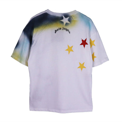 Sprayed Stars Vintage T-Shirt