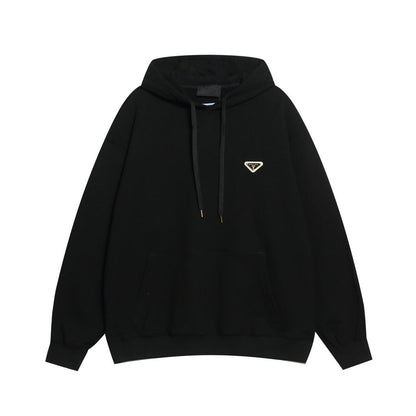 Plaque Logo Hoodie