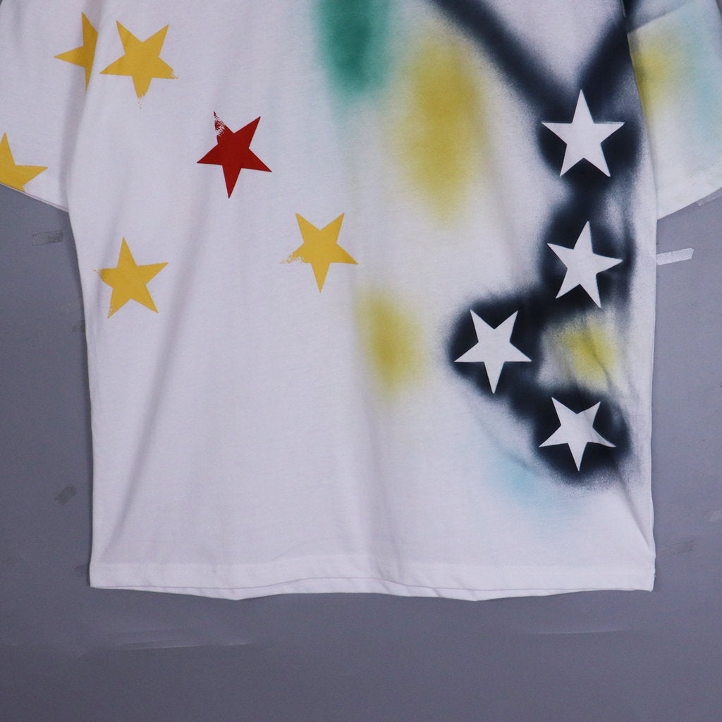 Sprayed Stars Vintage T-Shirt