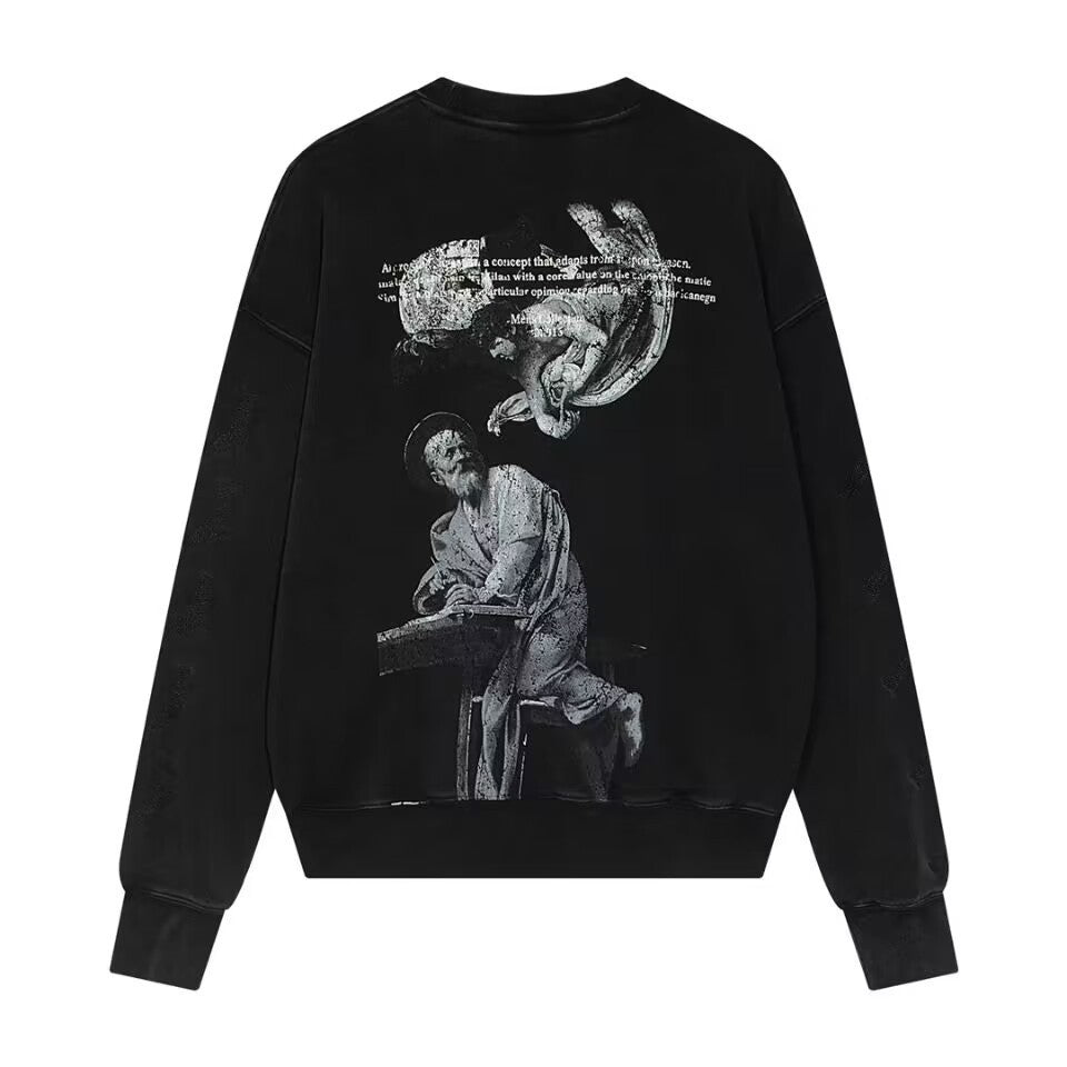 Bacchus Print Sweatshirt