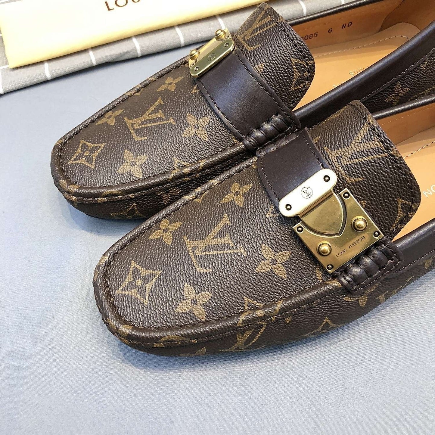 Driver Moccasin With Monogram (Men's)