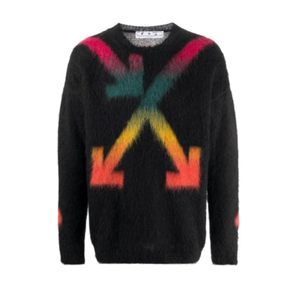 Multicolored Arrow Logo Sweater