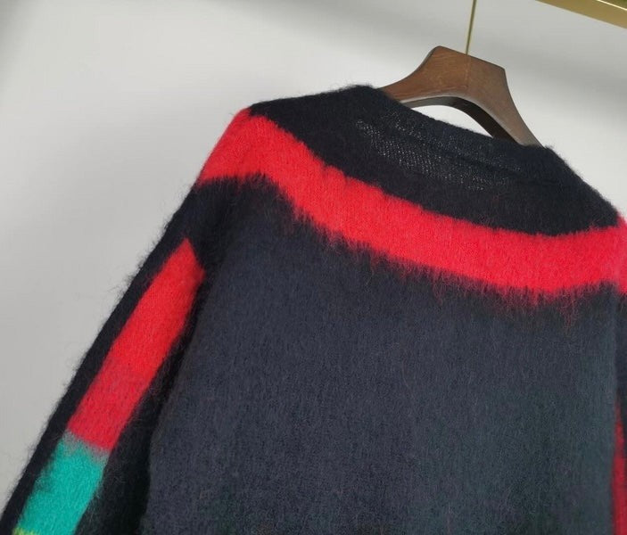 Multicolored Arrow Logo Sweater