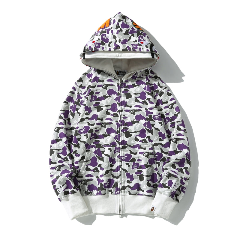 Shark Head Camo Hoodie