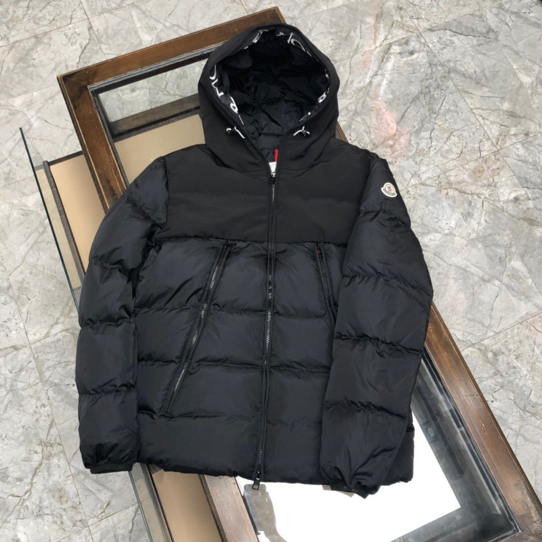 Stripe Logo Down Jacket