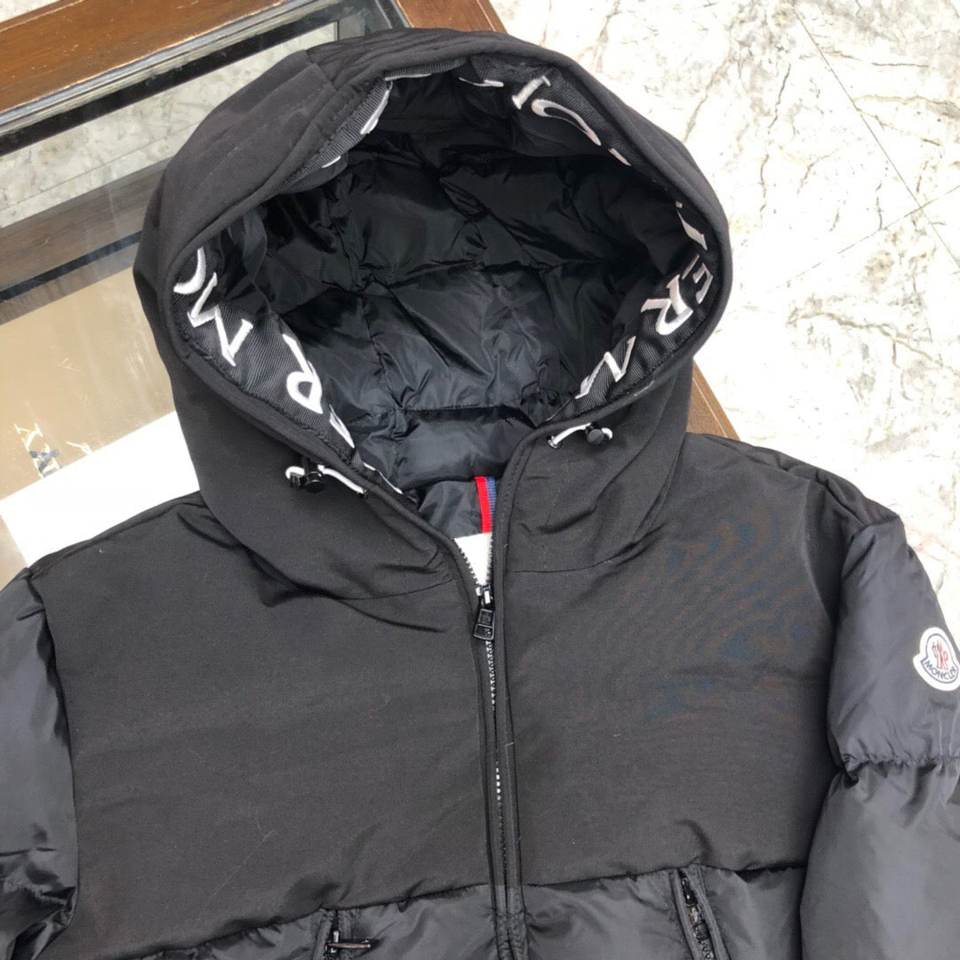 Stripe Logo Down Jacket