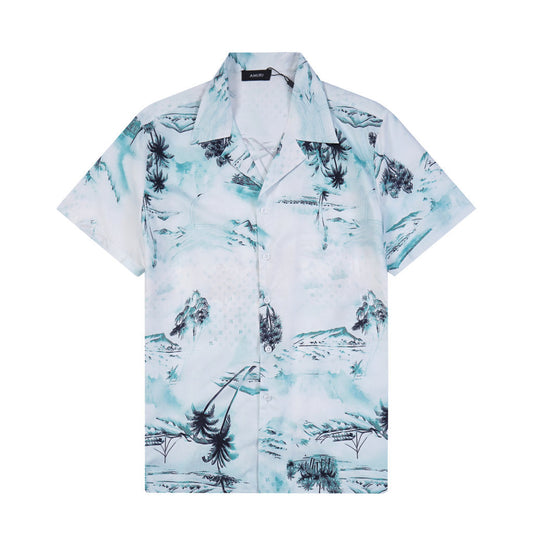 Resort Maison Kitsune Silk Shirt