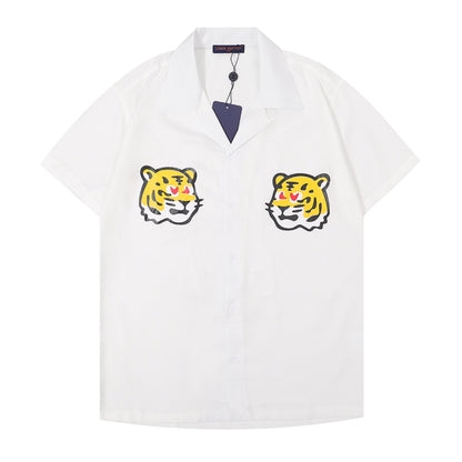 Monogram Tiger Logo Shirt