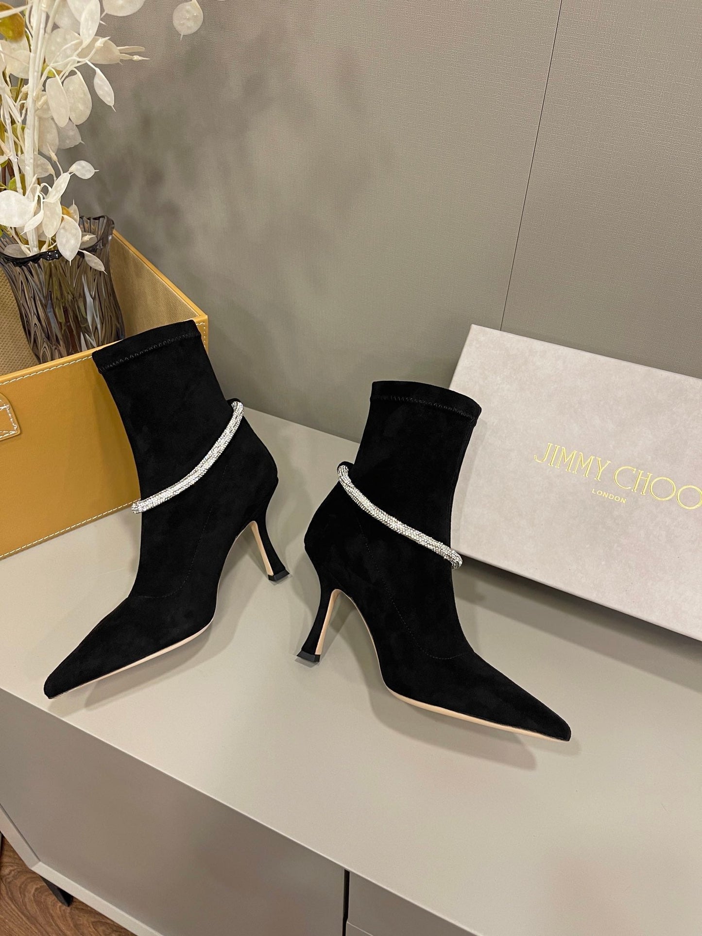 Suede Ankle Boots 85