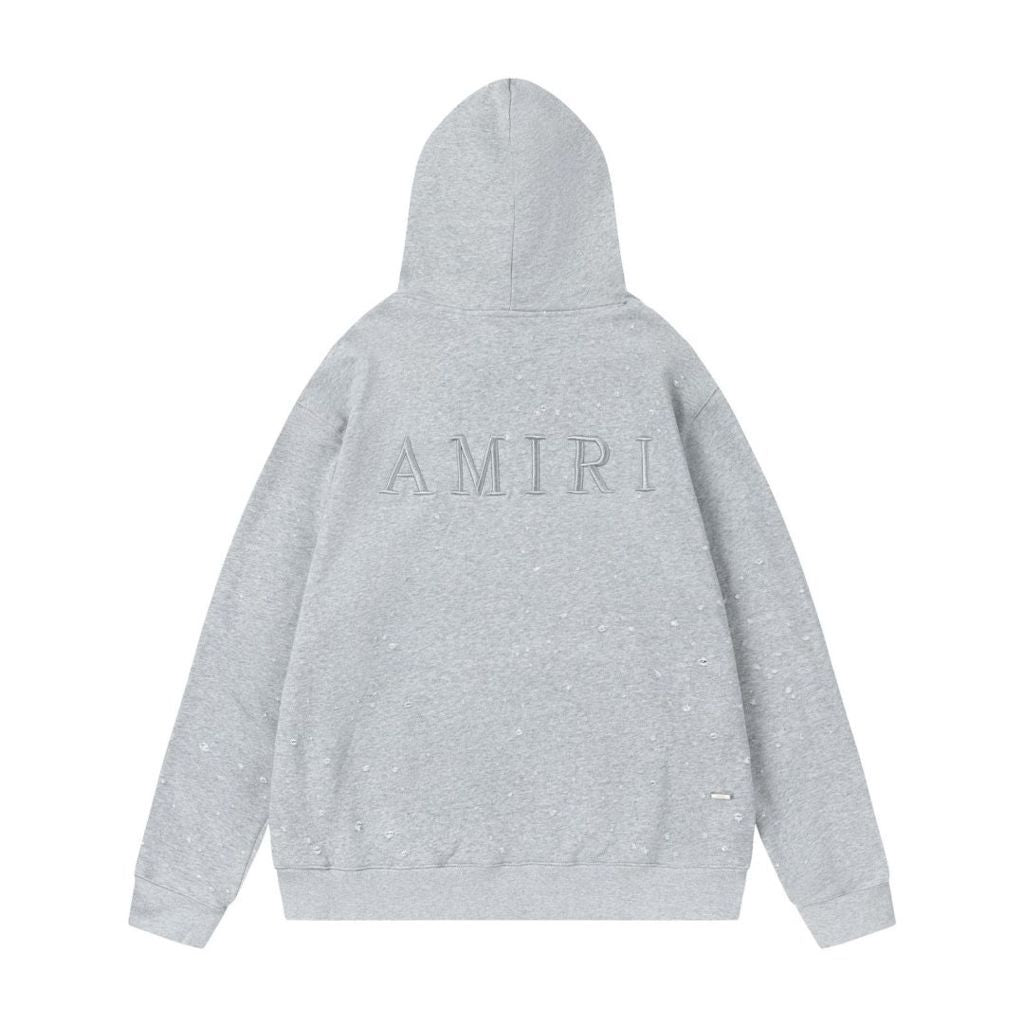 Ma Bar Embroidered Logo Hoodie