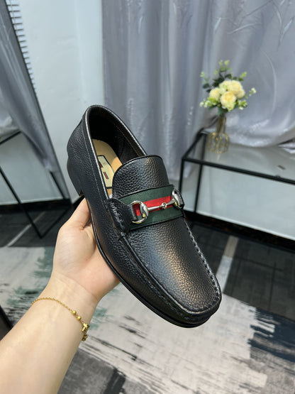 Horsebit Leather Loafers (Men's)