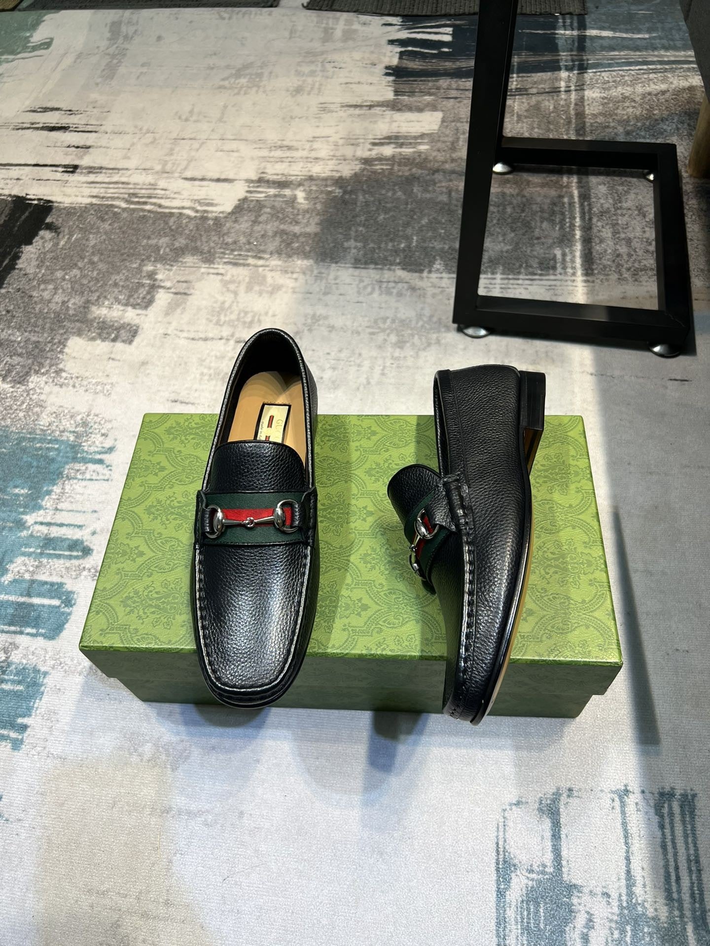 Horsebit Leather Loafers (Men's)