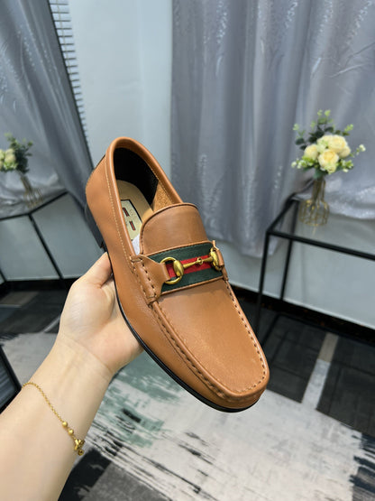 Horsebit Leather Loafers (Men's)