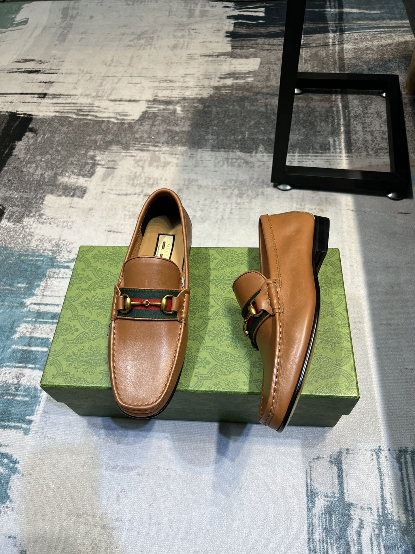 Horsebit Leather Loafers (Men's)