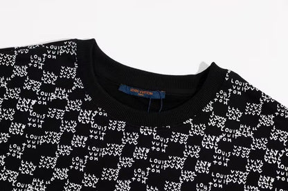 Damier Spread Print Sweatshirt