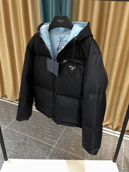 Plaque Logo Down Jacket