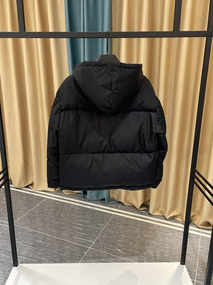 Plaque Logo Down Jacket