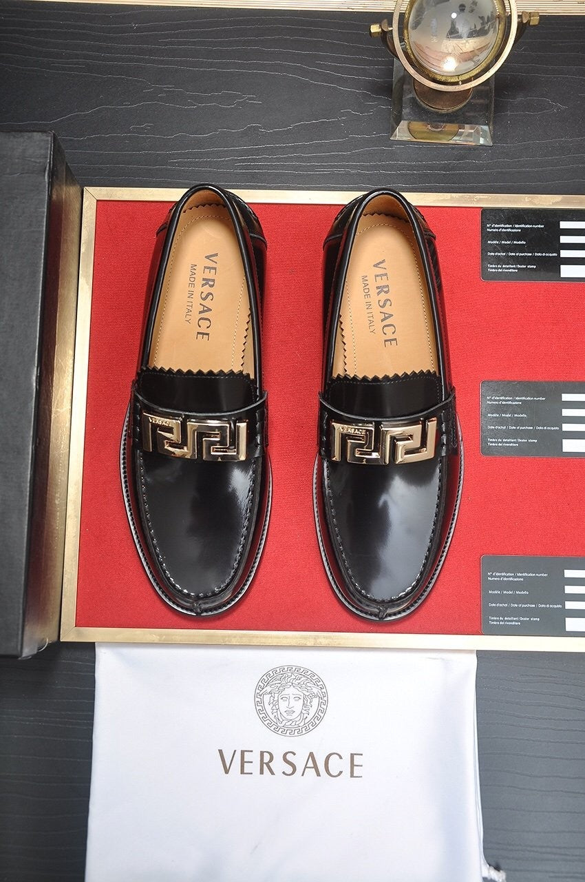 Black Greca Loafers (Men's)