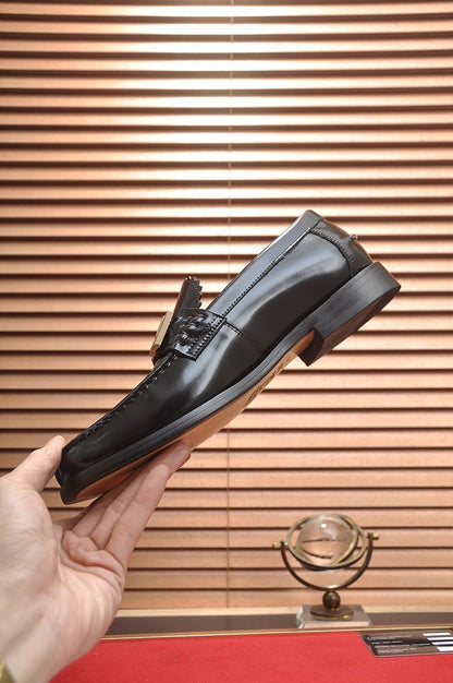 Black Greca Loafers (Men's)