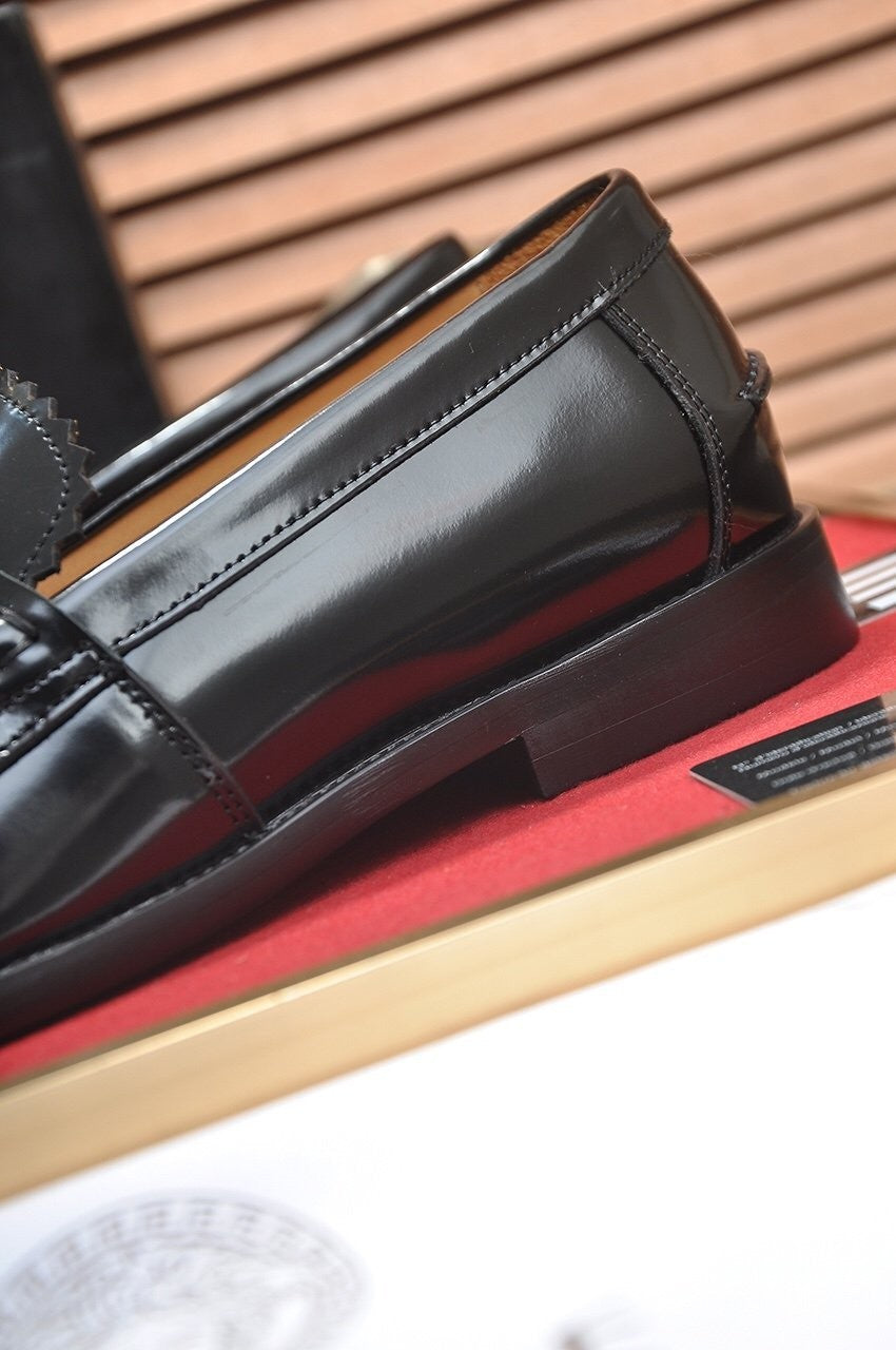 Black Greca Loafers (Men's)