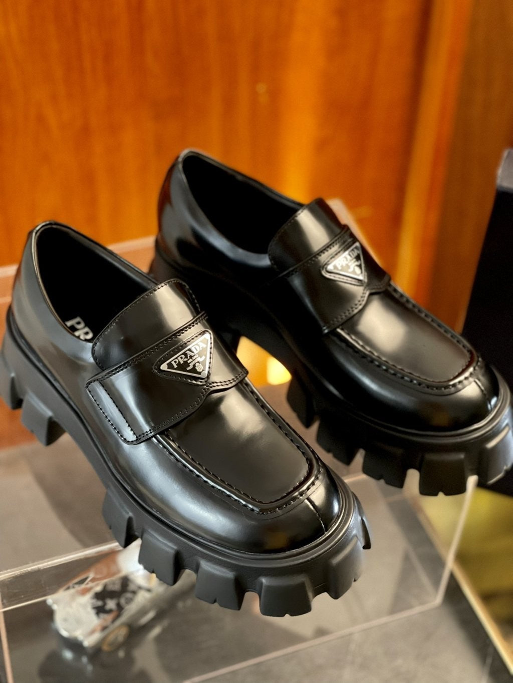 Monolith Leather Loafers (Men's)