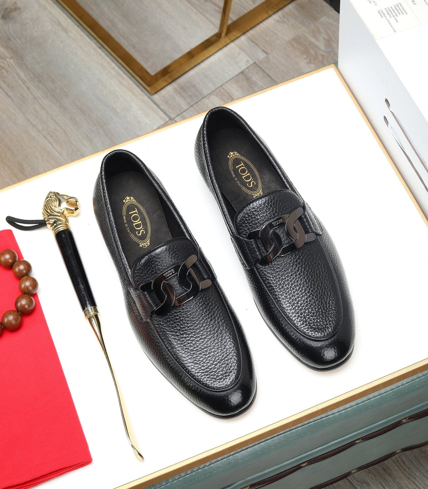 Grainy Finish Loafers (Men's)