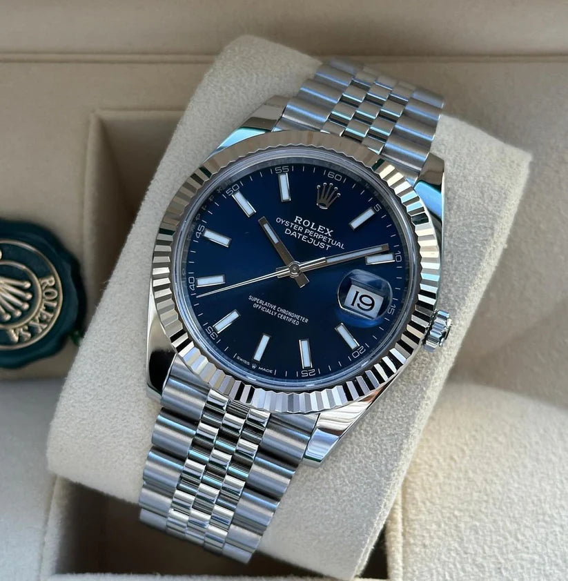 DateJust "Blue Stick Dial Jubilee"