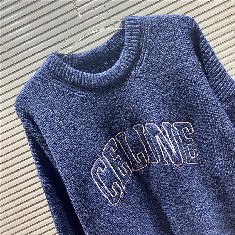 Logo Embroidered Sweater