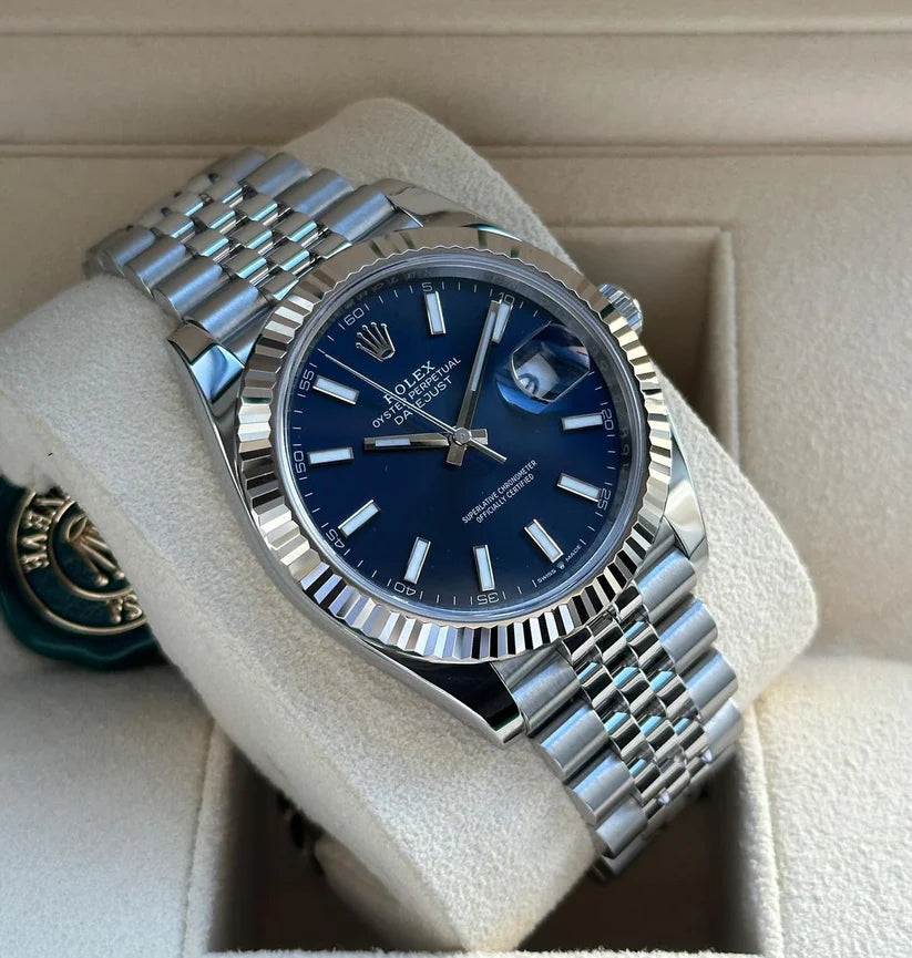 DateJust "Blue Stick Dial Jubilee"