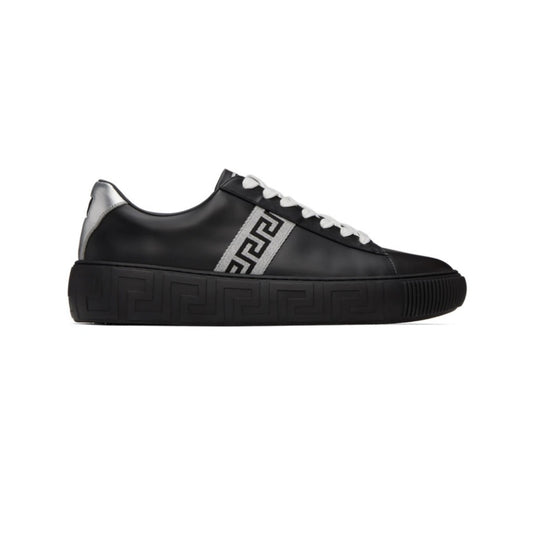 Greca Black Silver Sneakers