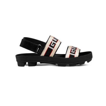 Web Stripe Strap Sandal