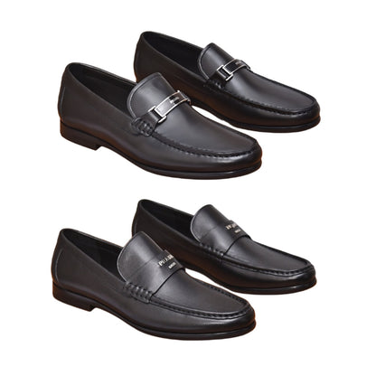 Leather Logo Loafer (Men's)