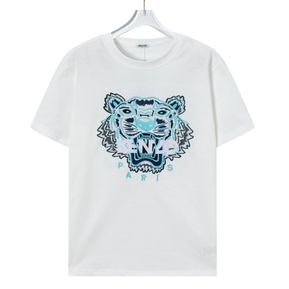 Embroidered Tiger T-Shirt