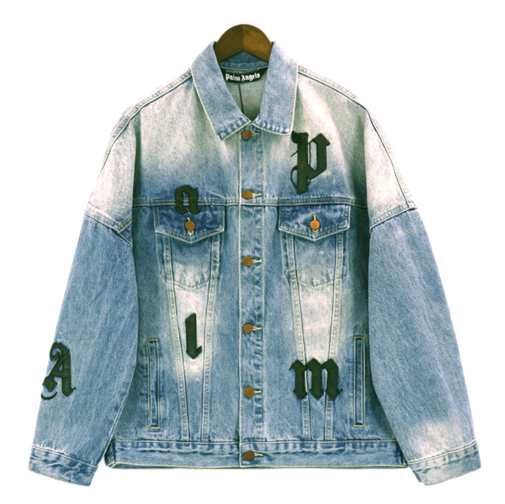 Logo Patch Denim Jacket