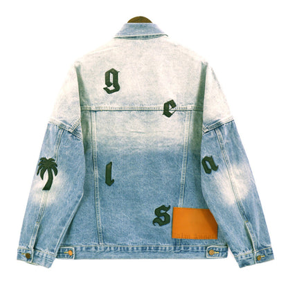 Logo Patch Denim Jacket