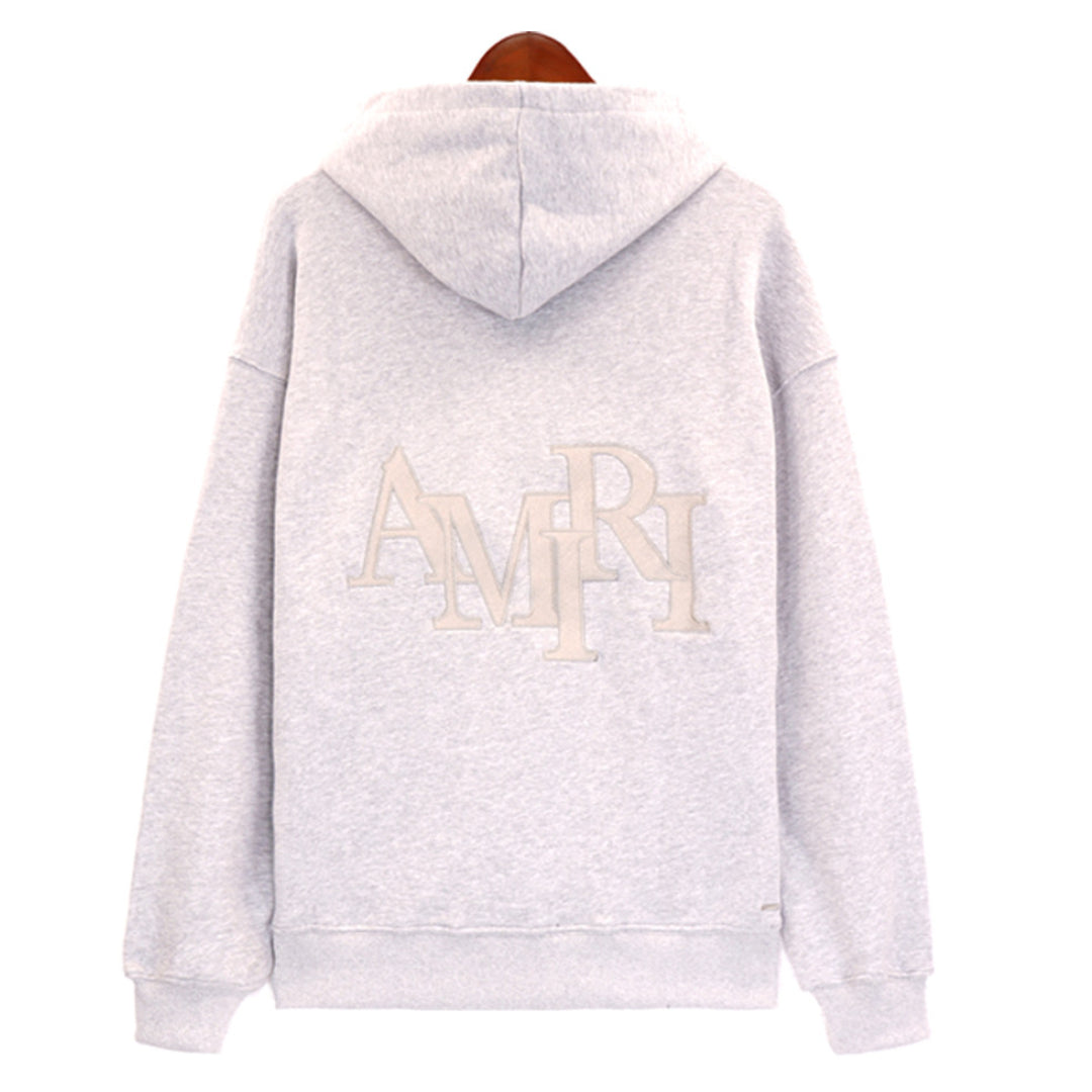 Ma Bar Embroidered Logo Hoodie