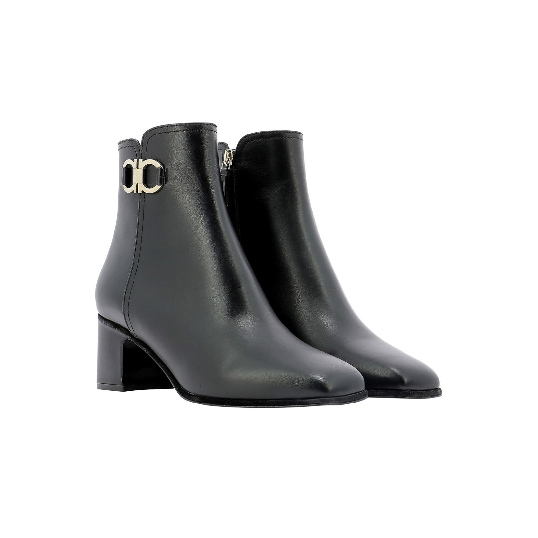 Cassaro Squared-Toe Ankle Boots