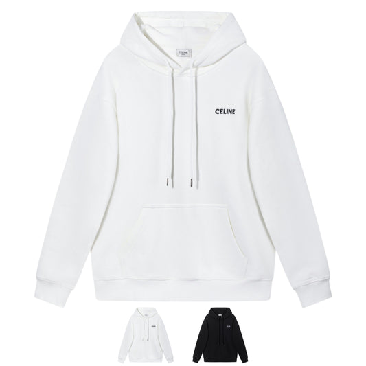 Embroidered Logo Hoodie