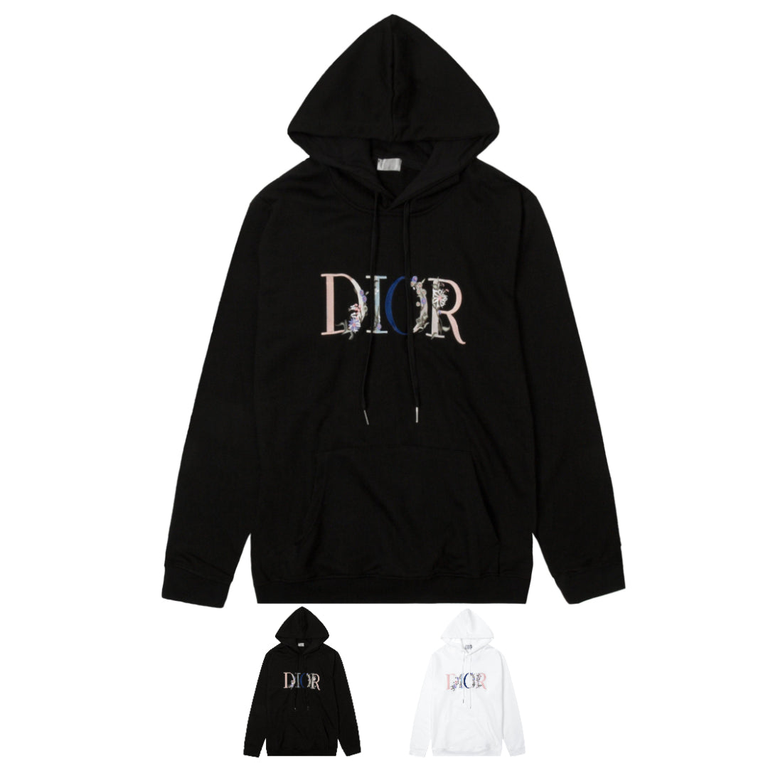 CD Floral Logo Hoodie